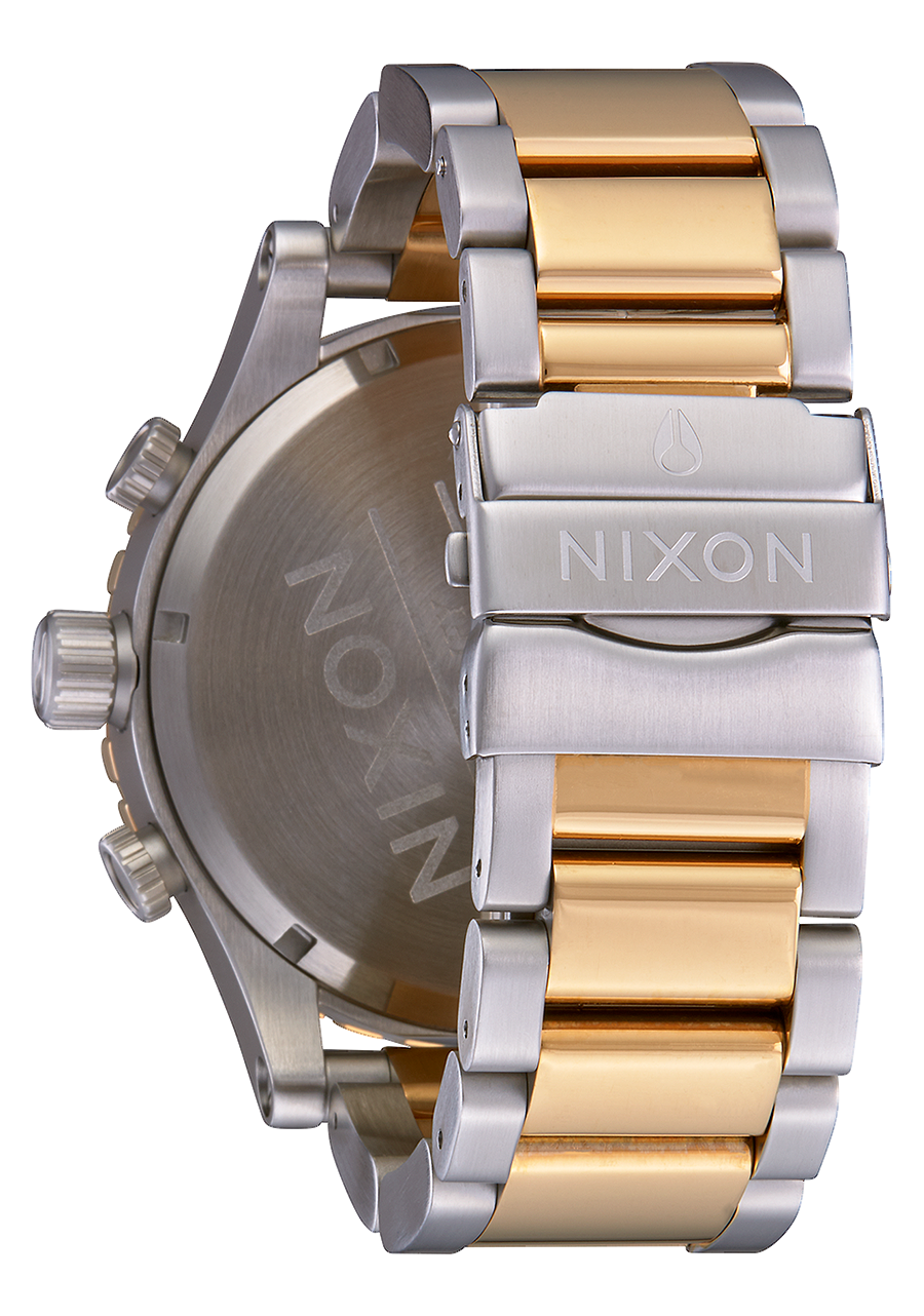 
NIXDEV01 51-30 Chrono Analog Watch - Silver / Gold - View 3