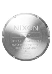 
NIXDEV01 51-30 Chrono Analog Watch - Silver / Gold - View 4