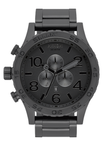 
NIXDEV01 51-30 Chrono Analog Watch - All Matte Black / Black - View 1
