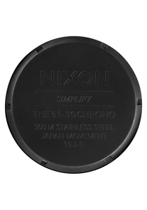 
NIXDEV01 51-30 Chrono Analog Watch - All Black / Yellow - View 4