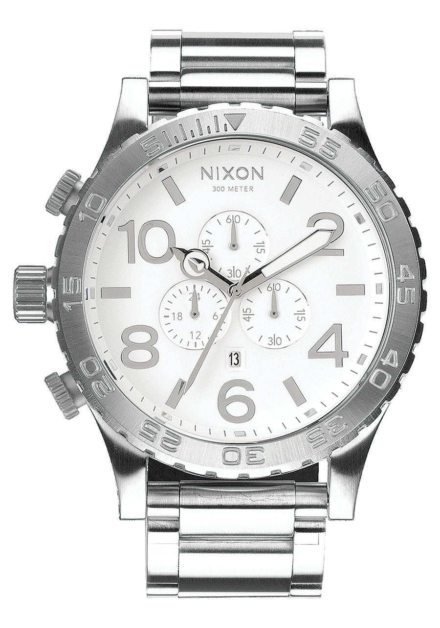 
NIXDEV01 51-30 Chrono Analog Watch - High Polish / White - View 1