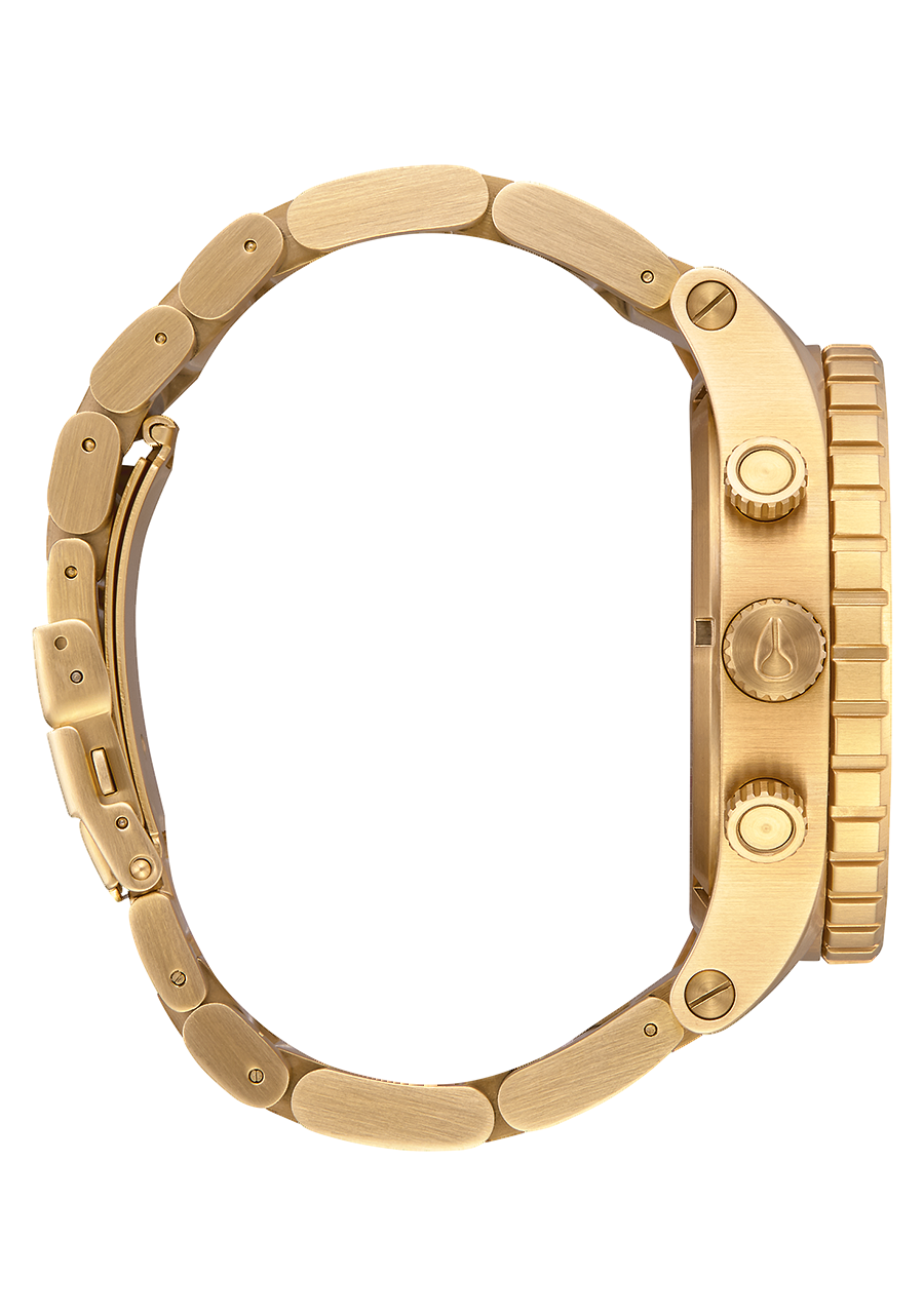 
NIXDEV01 51-30 Chrono Analog Watch - All Gold / Black - View 2