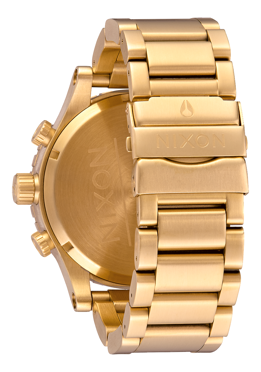 
NIXDEV01 51-30 Chrono Analog Watch - All Gold / Black - View 3