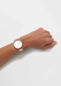
NIXDEV01 Kensington Analog Watch - Rose Gold / White - View 6