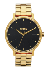 
NIXDEV01 Kensington Analog Watch - All Gold / Black Sunray - View 1