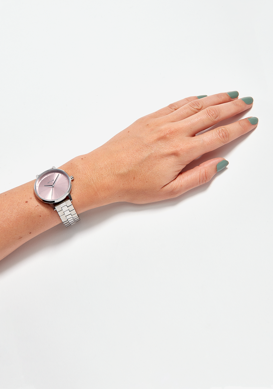 
NIXDEV01 Kensington Analog Watch - Silver / Pale Lavender - View 6