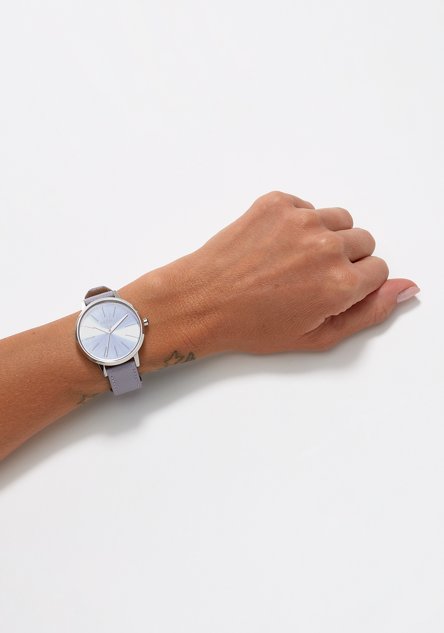 
NIXDEV01 Kensington Leather Analog Watch - Lavender - View 5