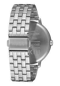 
NIXDEV01 Arrow Analog Watch - All Silver - View 3