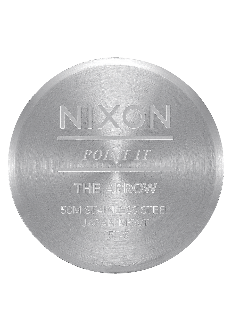 
NIXDEV01 Arrow Analog Watch - All Silver - View 4