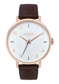 
NIXDEV01 Arrow Leather Analog Watch - Arrow Leather - View 5