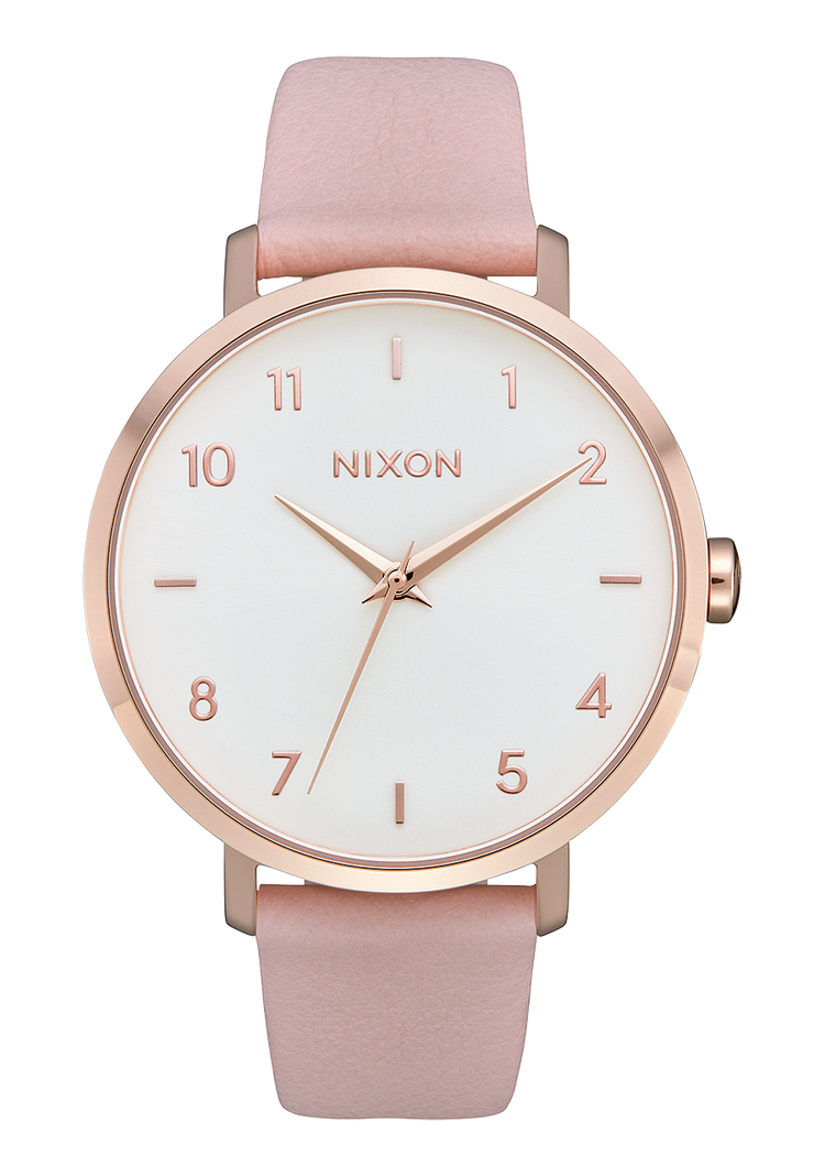 Arrow Leather - Rose Gold / Light Pink