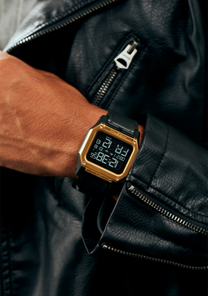 
NIXDEV01 Regulus Digital Watch - Black / Gold - View 5