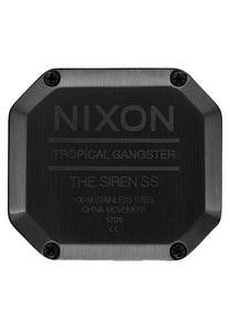 
NIXDEV01 Siren Stainless Steel Digital Watch - All Black - View 5