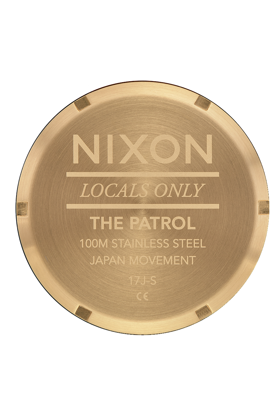 
NIXDEV01 Patrol Analog Watch - Gold / Black - View 4