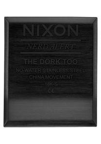 
NIXDEV01 Free Gift Dork Too Digital Watch - All Black - View 4