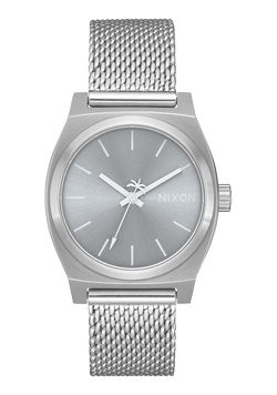 Medium Time Teller Milanese - All Silver