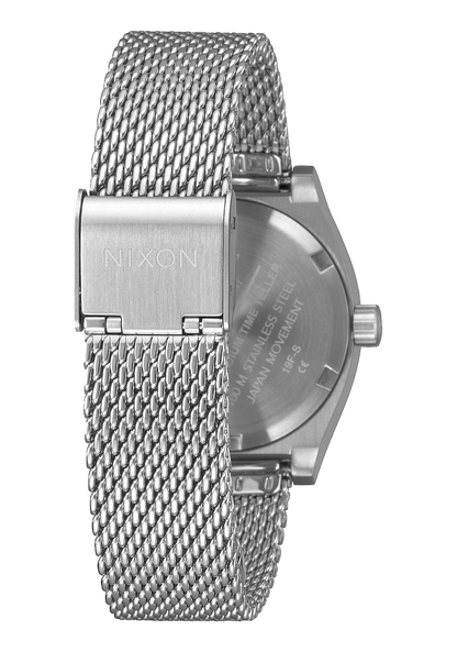 Medium Time Teller Milanese - All Silver