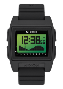 
NIXDEV01 Base Tide Pro Digital Watch - Black / Green Positive - View 1