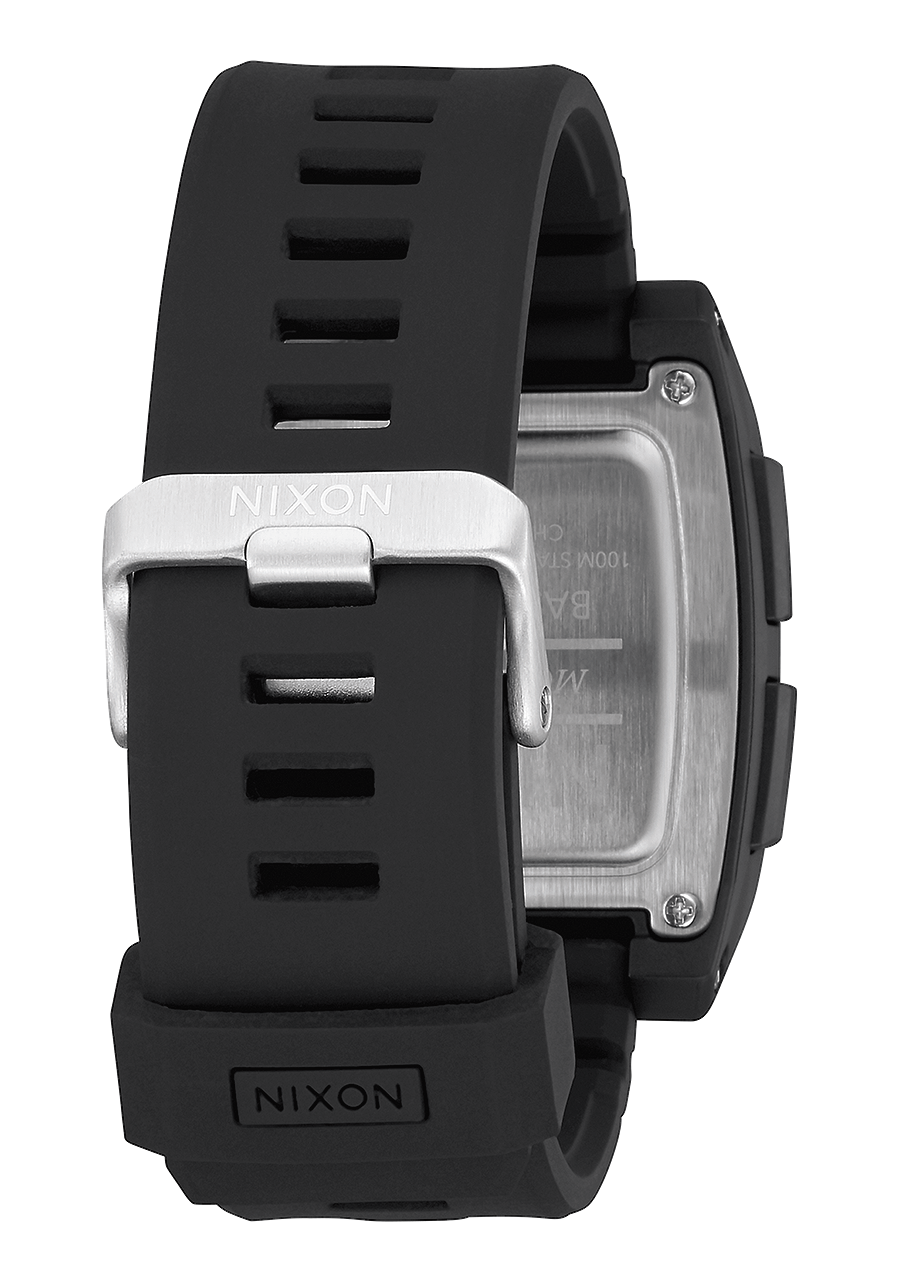 
NIXDEV01 Base Tide Pro Digital Watch - Black / Green Positive - View 3
