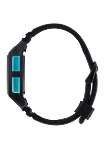 
NIXDEV01 Base Tide Pro Digital Watch - All Black / Blue - View 2