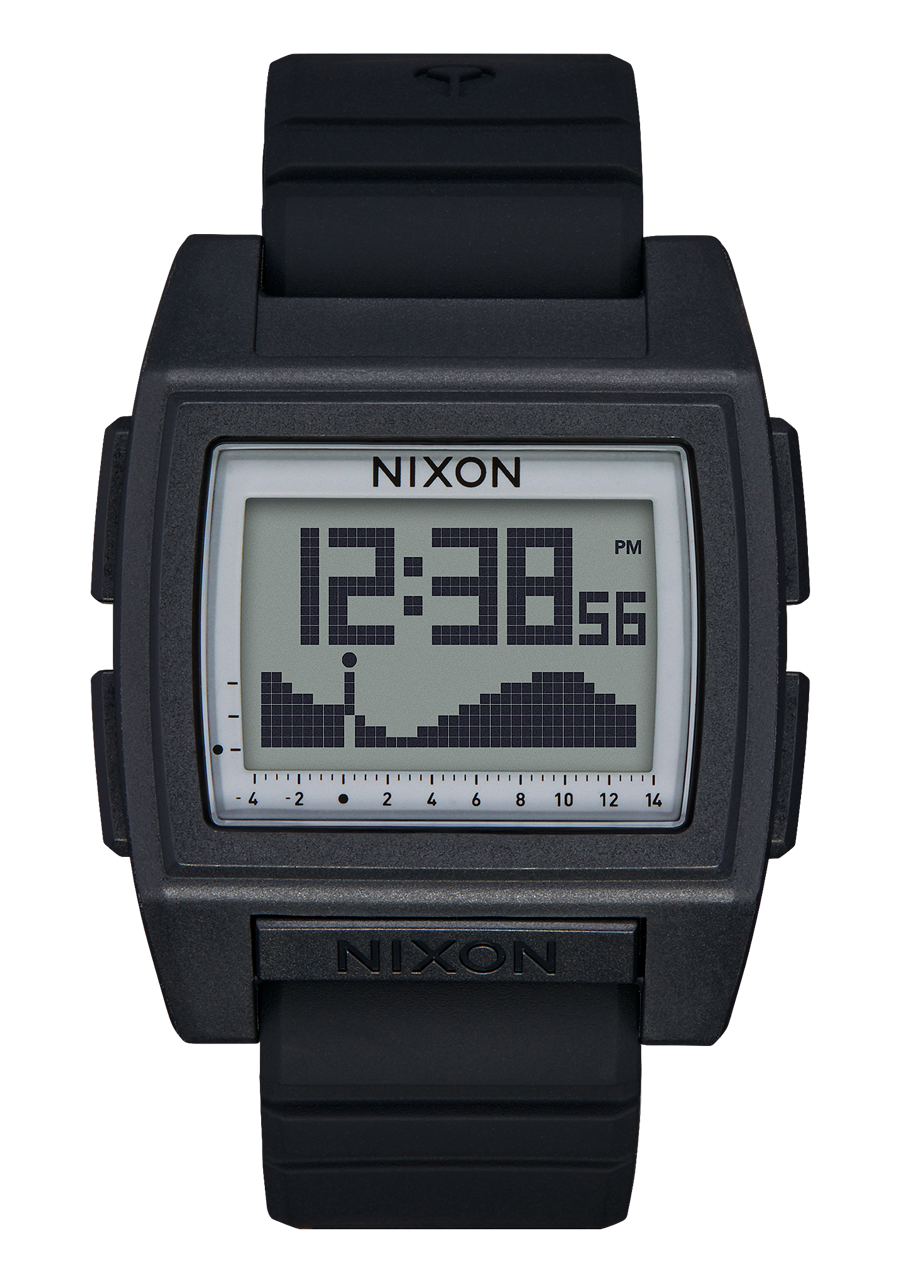 
NIXDEV01 Base Tide Pro Digital Watch - Black / Positive - View 1