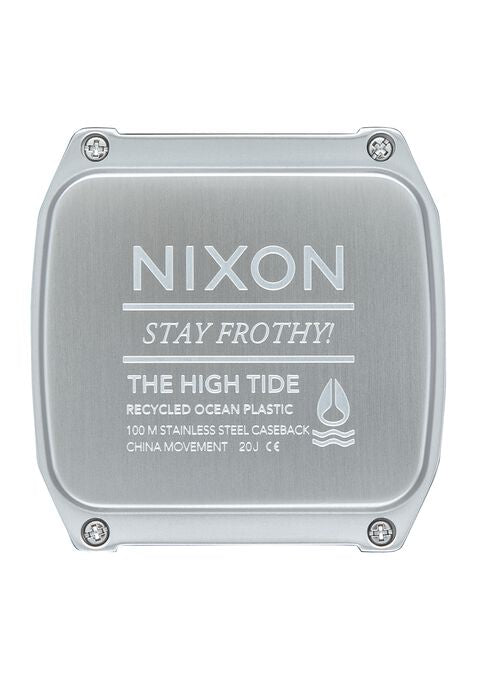 
NIXDEV01 High Tide Digital Watch - Silver / Black - View 4