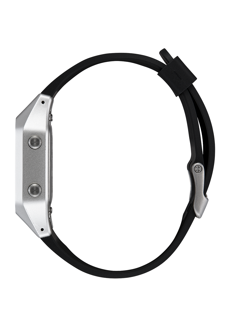 
NIXDEV01 Staple Digital Watch - Silver / Black - View 2