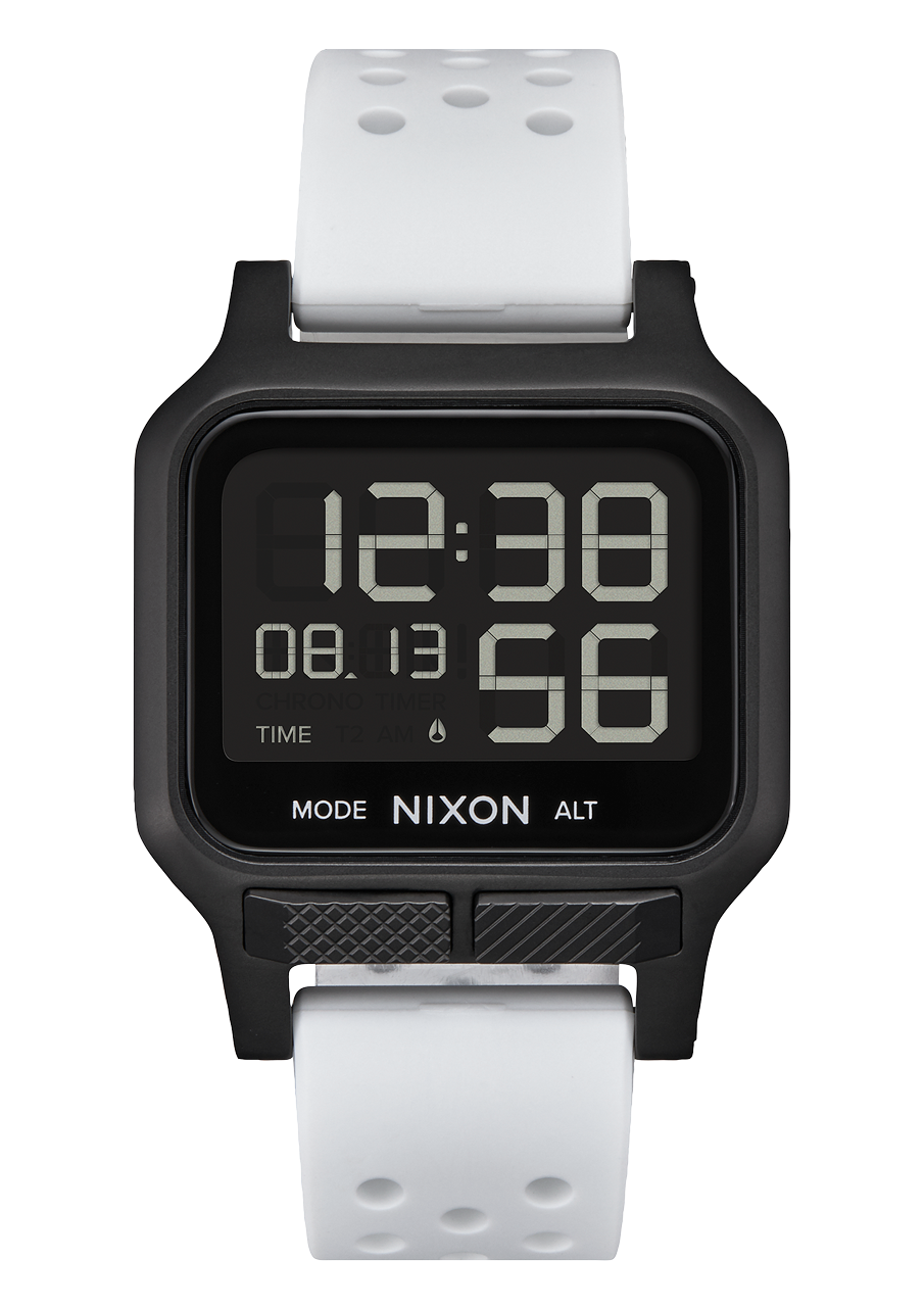 
NIXDEV01 Heat Digital Watch - Black / White - View 1