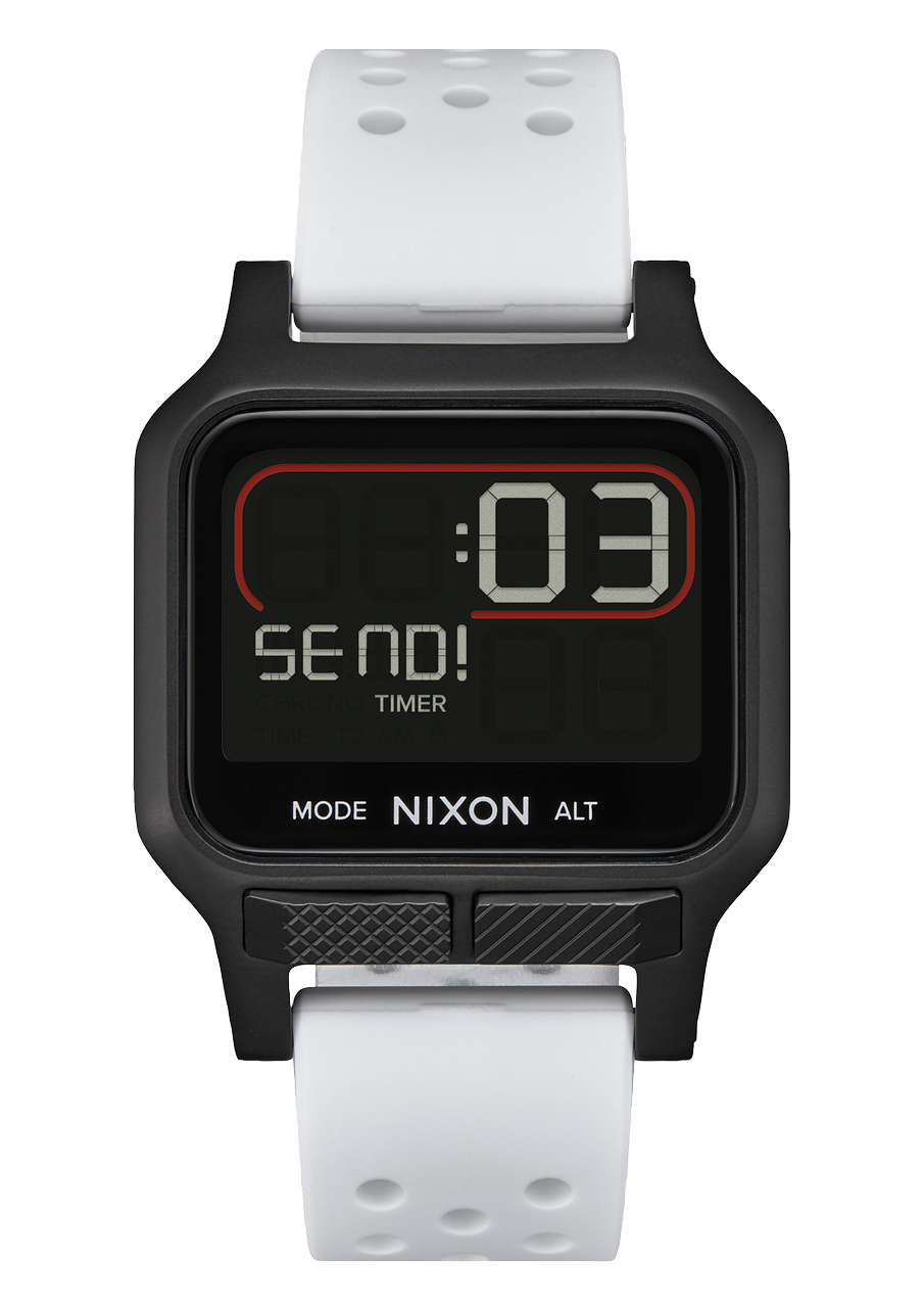 
NIXDEV01 Heat Digital Watch - Black / White - View 5