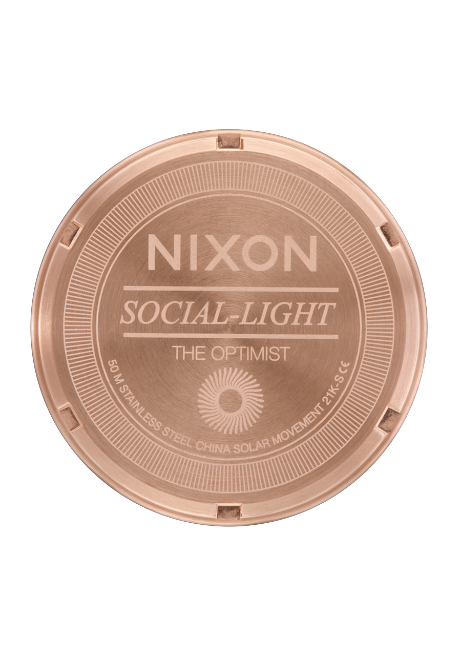 
NIXDEV01 Optimist Analog Watch - All Rose Gold - View 4