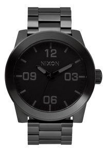 
NIXDEV01 Corporal Stainless Steel Analog Watch - All Black - View 1