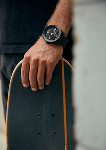 
NIXDEV01 Corporal Stainless Steel Analog Watch - Matte Black / Gold - View 5