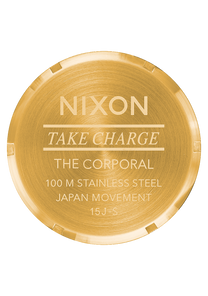 
NIXDEV01 Corporal Stainless Steel Analog Watch - All Gold - View 4