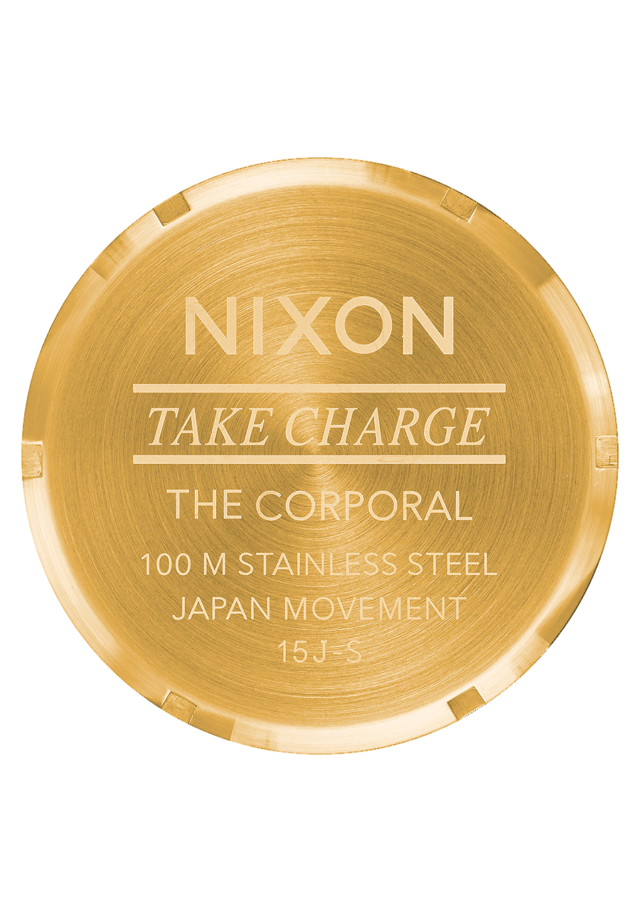 
NIXDEV01 Corporal Stainless Steel Analog Watch - All Gold / Black - View 4