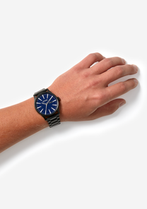 
NIXDEV01 Sentry Stainless Steel Analog Watch - All Black / Black - View 6