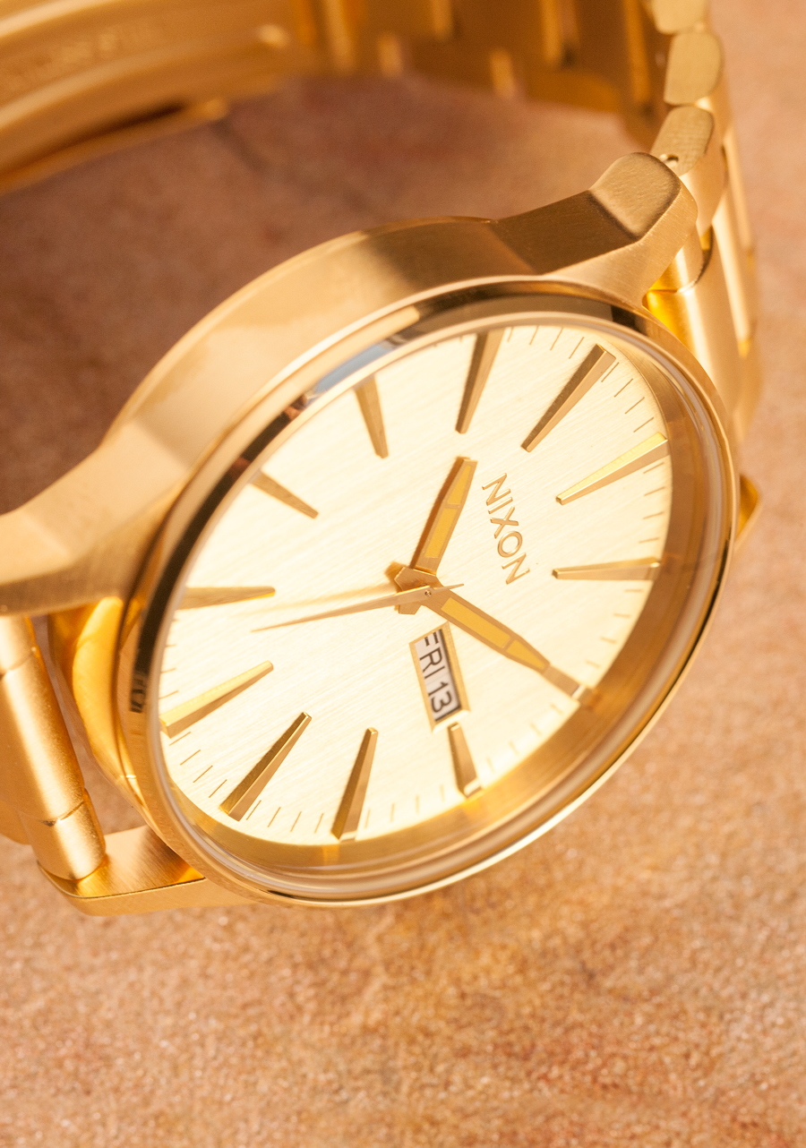 
NIXDEV01 CC Sentry Stainless Steel Analog Watch - All Gold - View 6