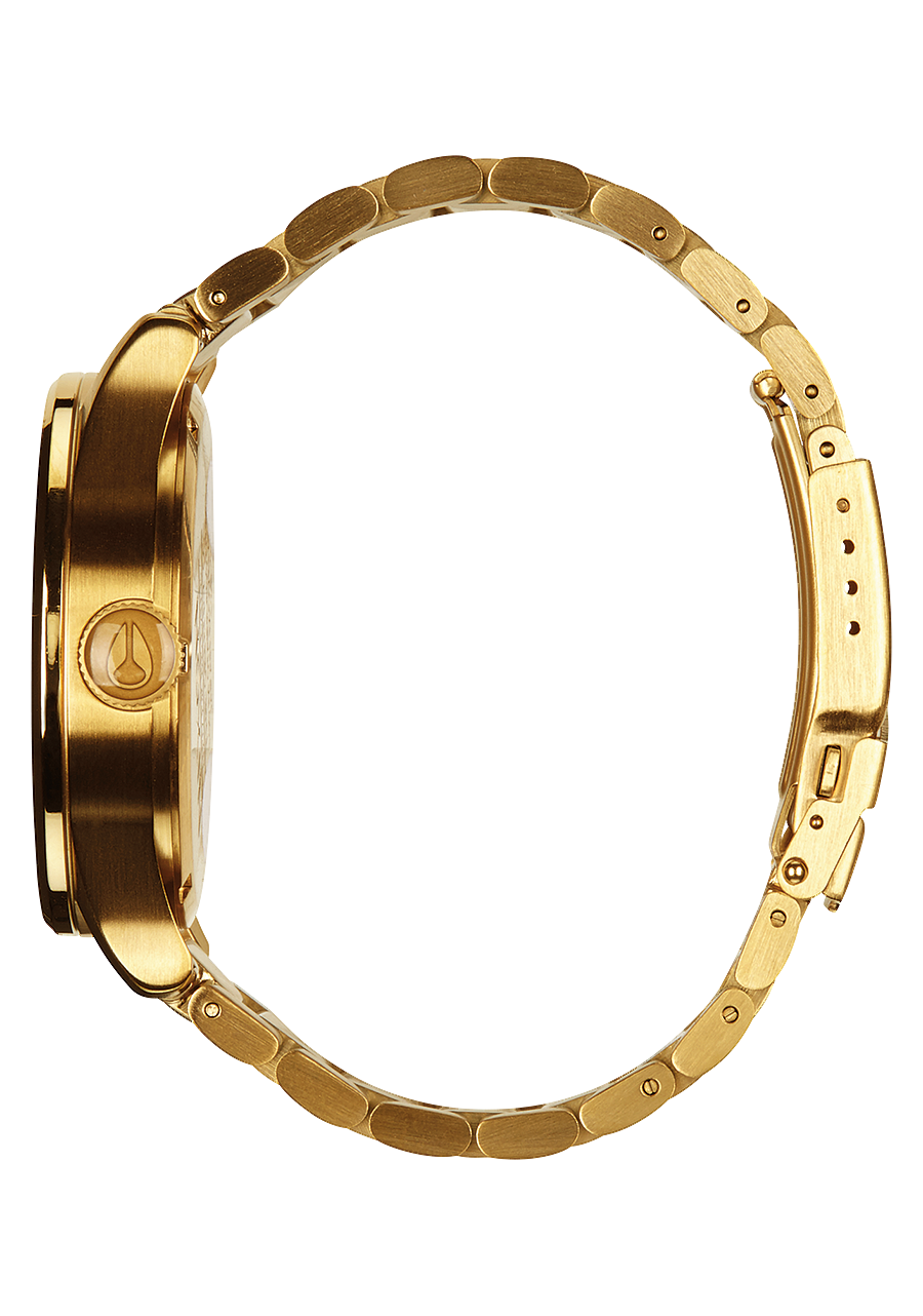 
NIXDEV01 CC Sentry Stainless Steel Analog Watch - All Gold - View 2