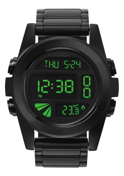 Unit Stainless Steel - All Black / Green