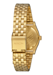 
NIXDEV01 Small Time Teller Analog Watch - All Gold - View 3