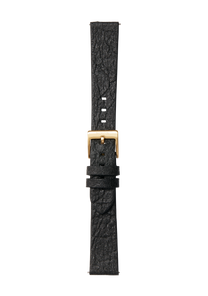 
16mm Pineapple Leather Band - Black View 2