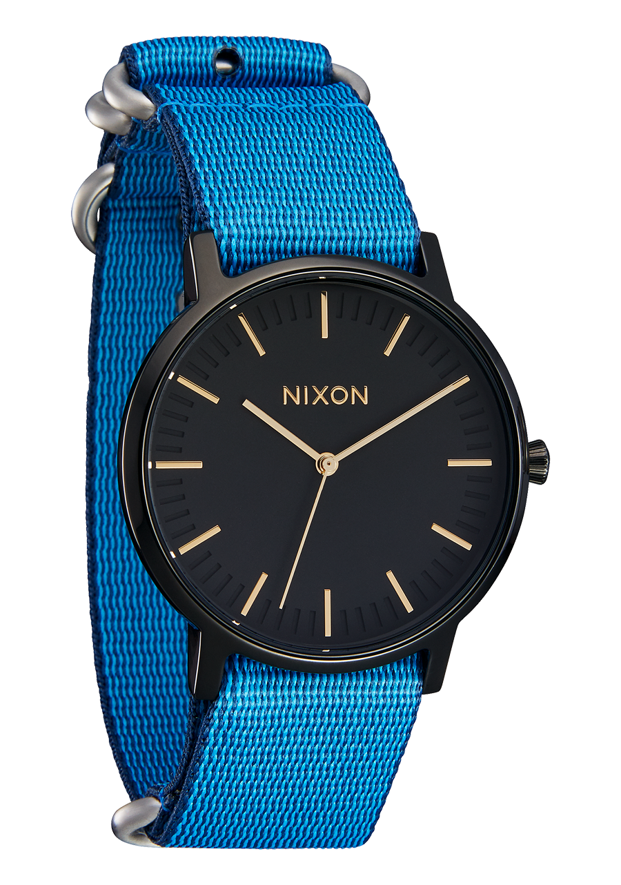 
20mm Nylon #TIDE NATO Band - Navy / Blue View 4