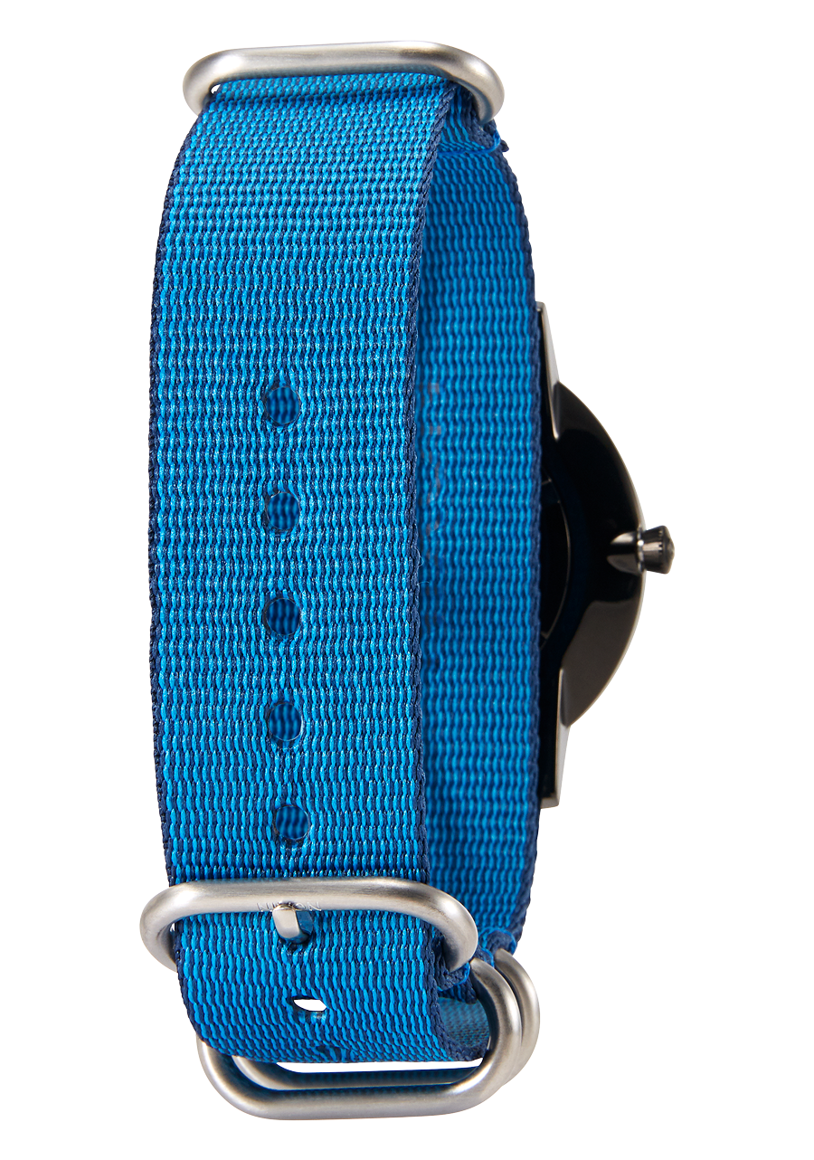 
20mm Nylon #TIDE NATO Band - Navy / Blue View 5