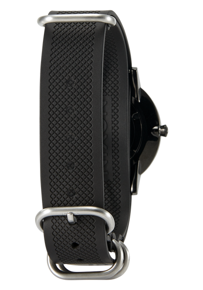 20mm FKM Rubber NATO Band - Black