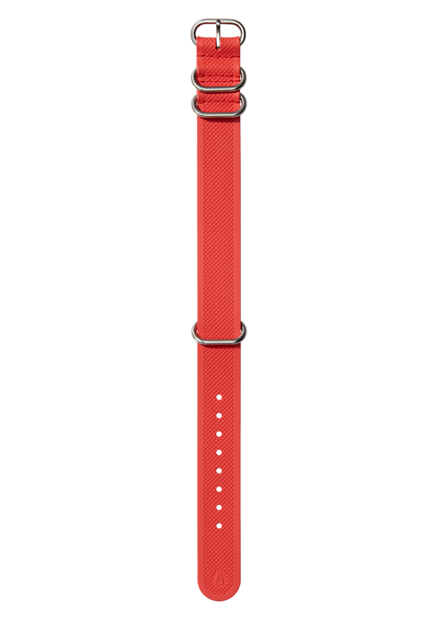 
20mm FKM Rubber NATO Band - Fire View 1