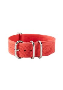 
20mm FKM Rubber NATO Band - Fire View 2