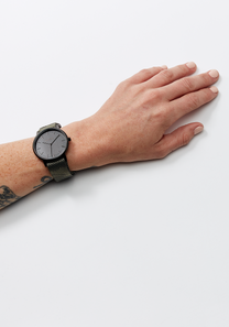 
20mm Recycled NATO Band - Olive Dot Camo View 6