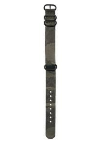 
20mm Recycled NATO Band - Olive Dot Camo View 1