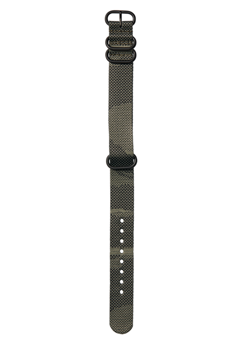 20mm Recycled NATO Band - Olive Dot Camo