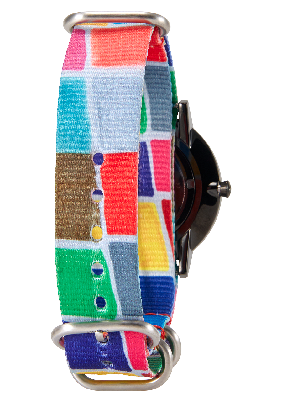 
20mm Recycled NATO Band - Pool Tiles View 5
