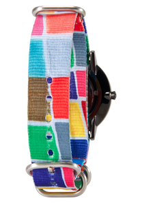 
20mm Recycled NATO Band - Pool Tiles View 5